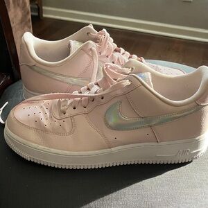 Nike Women's Pastel Pink Air Sneakers Air Force 1